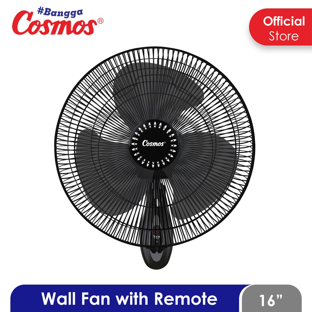 VC056 - Cosmos Kipas Angin Wall Fan 16-WFGR (remote)